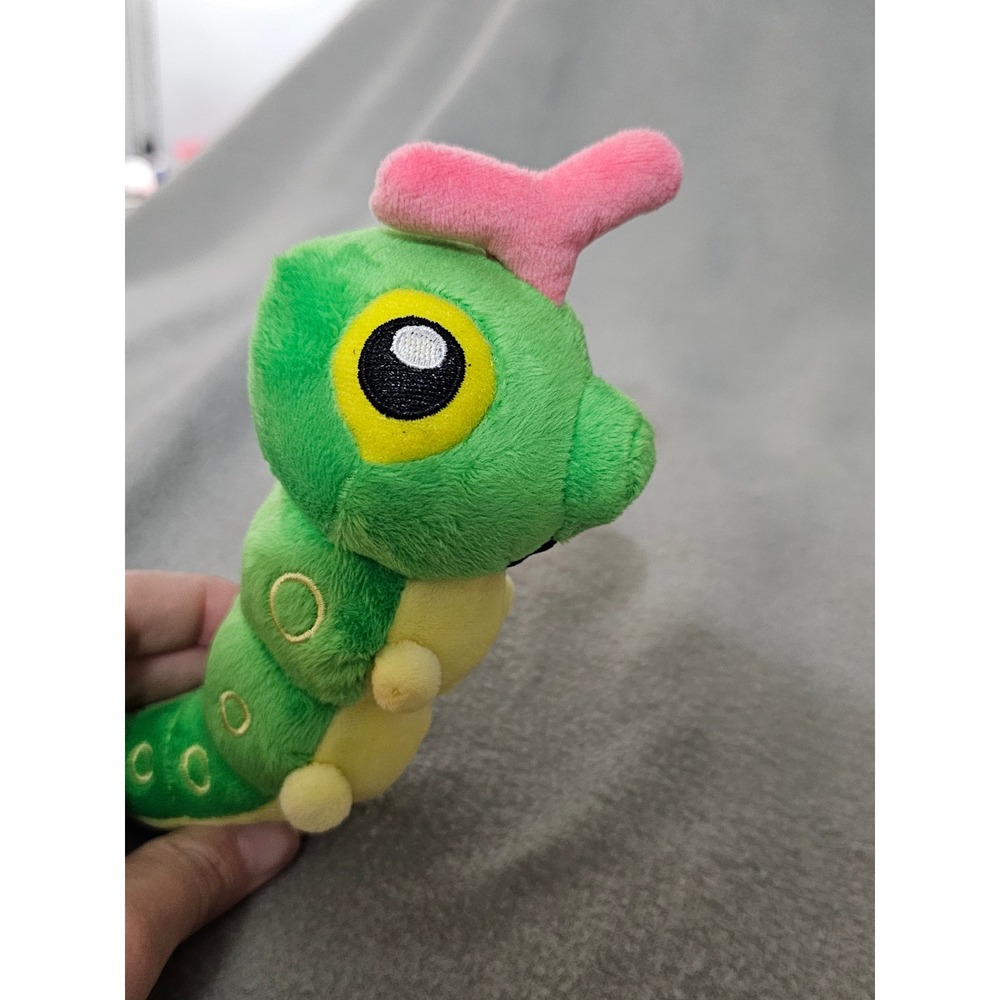 y2k nostalgia 2024 Pokemon Caterpie Plush 7 Inches Brand Caterpillar pokemon